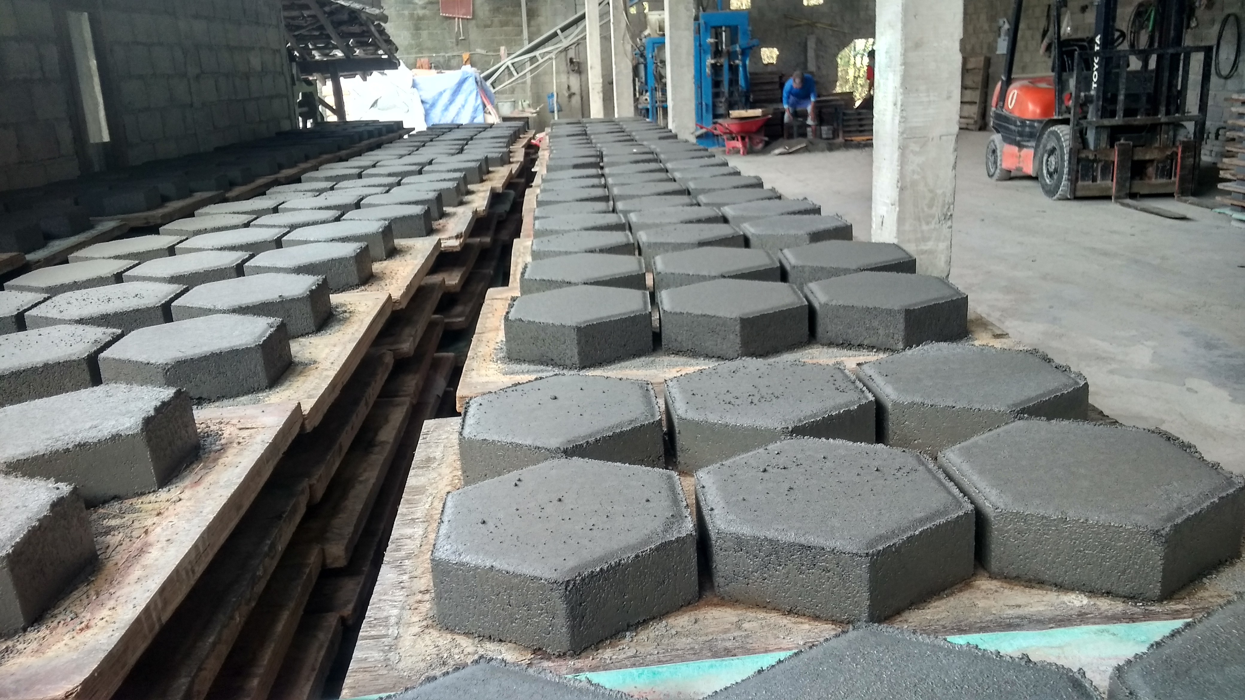 Paving Block Hexagon